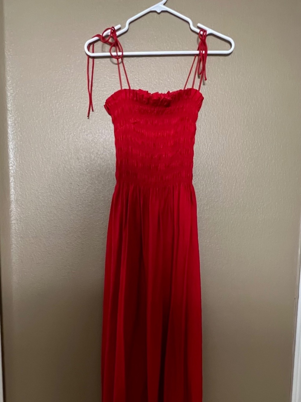 H&M Red Maxi Dress NWOT
